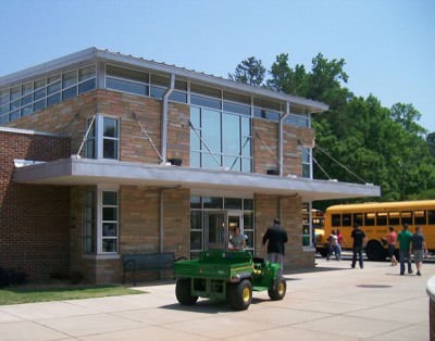 Myers Park High School, built in 1951, was among the schools that received school bond money in 2013.