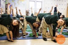 Daily yoga takes very little time at the beginning of the day and likely saves time in behavior breaks during the day.