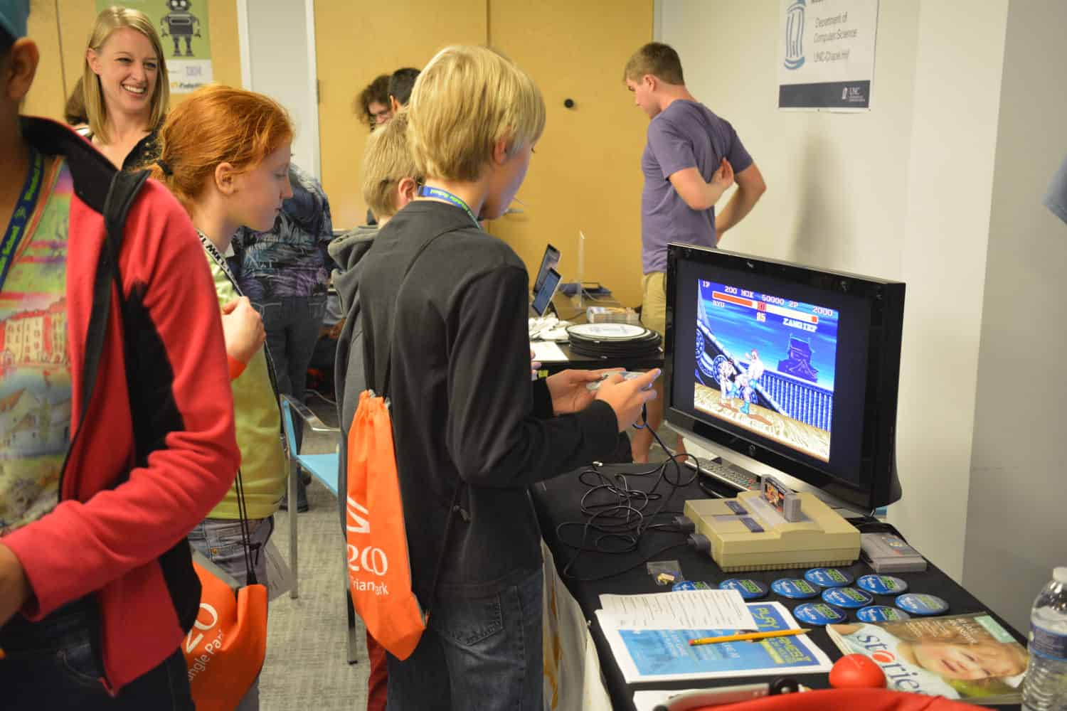 Playing old console games with Extra-Life Raleigh-Durham Guild