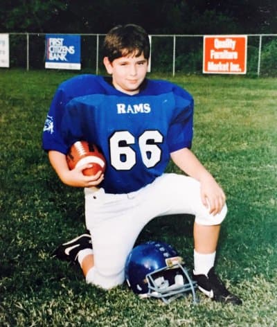 NRH playing football