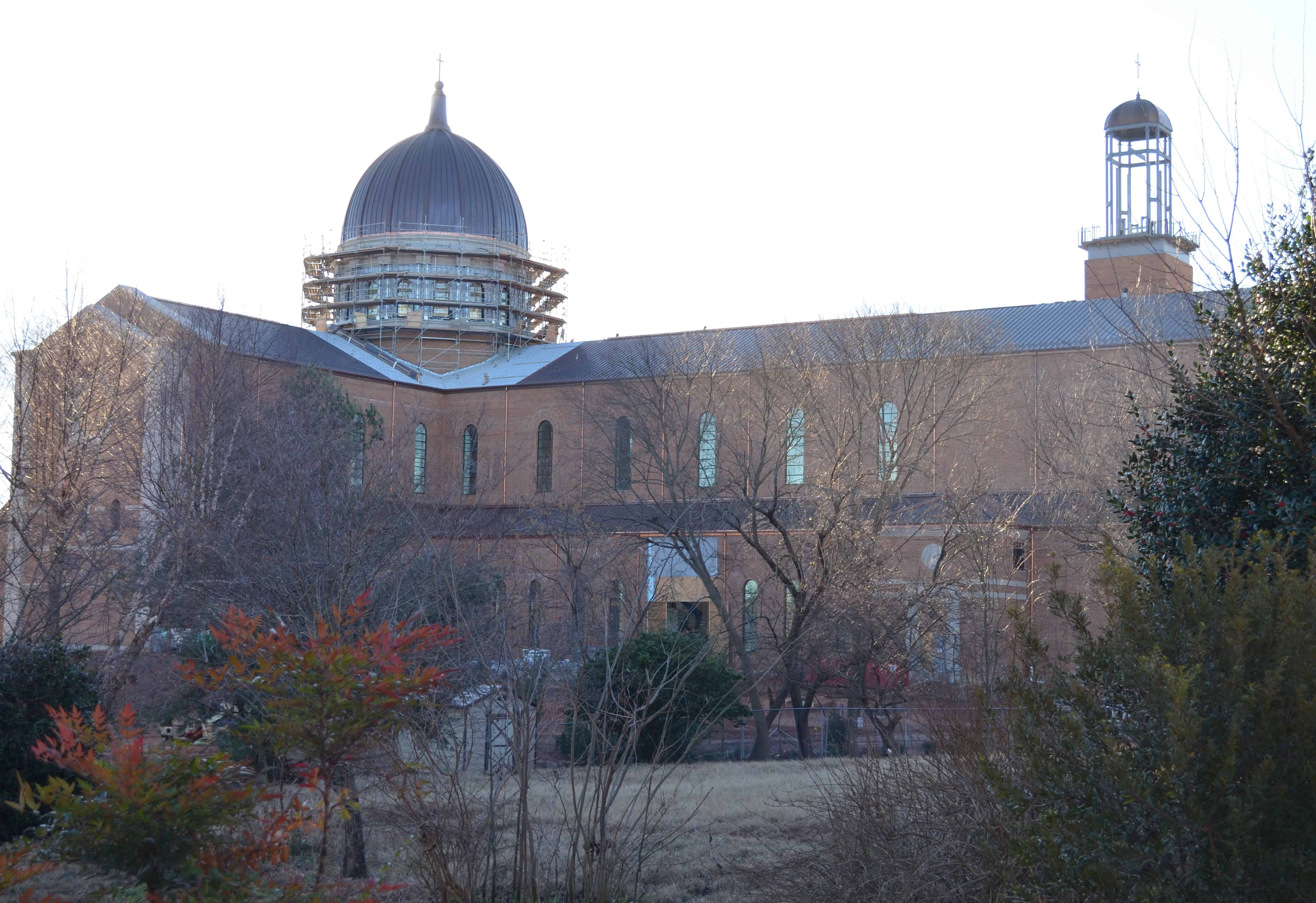 The cathedral of the Raleigh Catholic Diocese (Photo Credit: Alex Granados/EducationNC)