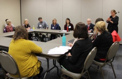 focus group meeting in Lenoir