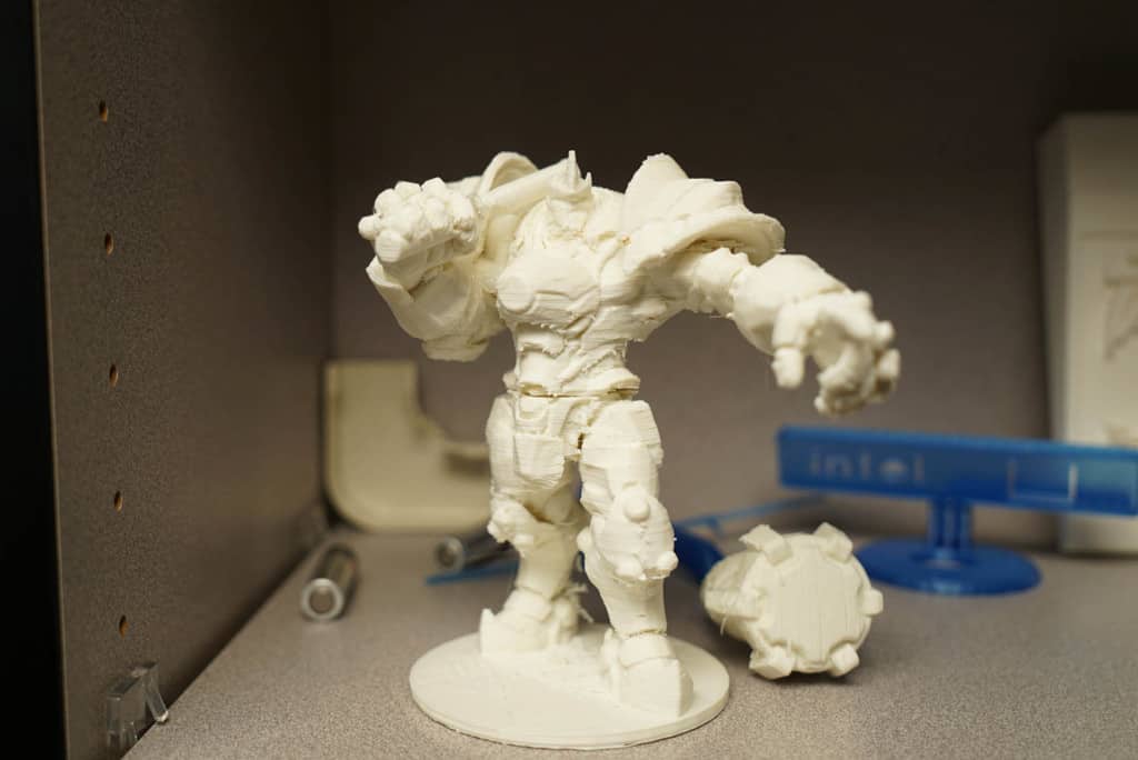 A 3d printed warrior