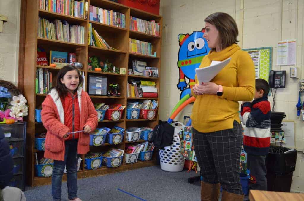 STEM class in Carthage Elementary, Ashley Luersman