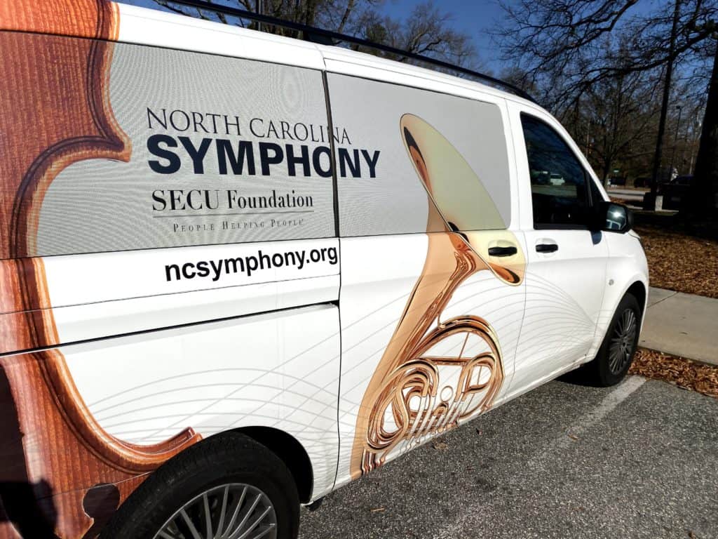 North Carolina Symphony at the Braswell Memorial Library in Rocky Mount. Caroline Parker/EducationNC