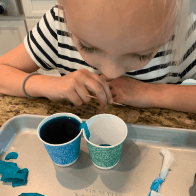 Home science experiments, remote teaching