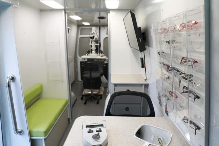 ‘They couldn't even see the hand in front of their face’ — Durham Tech’s new mobile health lab