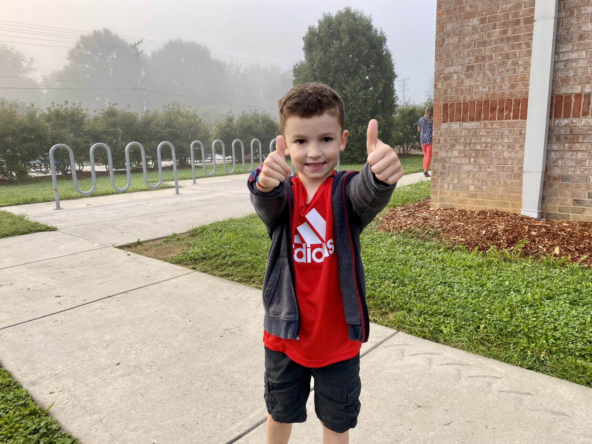 Double thumbs-up on the first day of school - EdNC