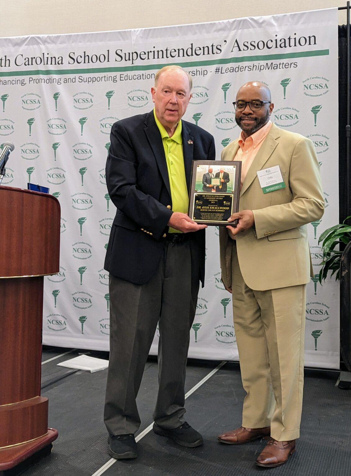 Superintendents' Association announces leadership awards EdNC