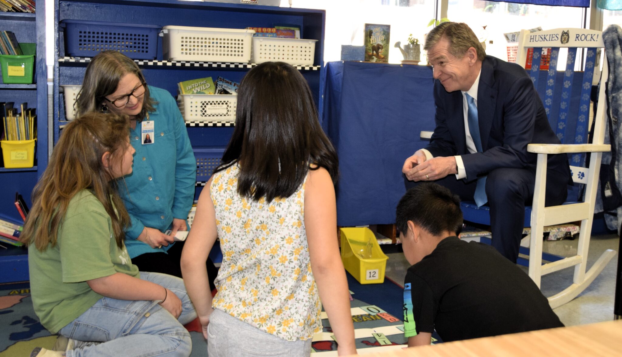 NC Governor Cooper Visits Burke County Schools EducationNC