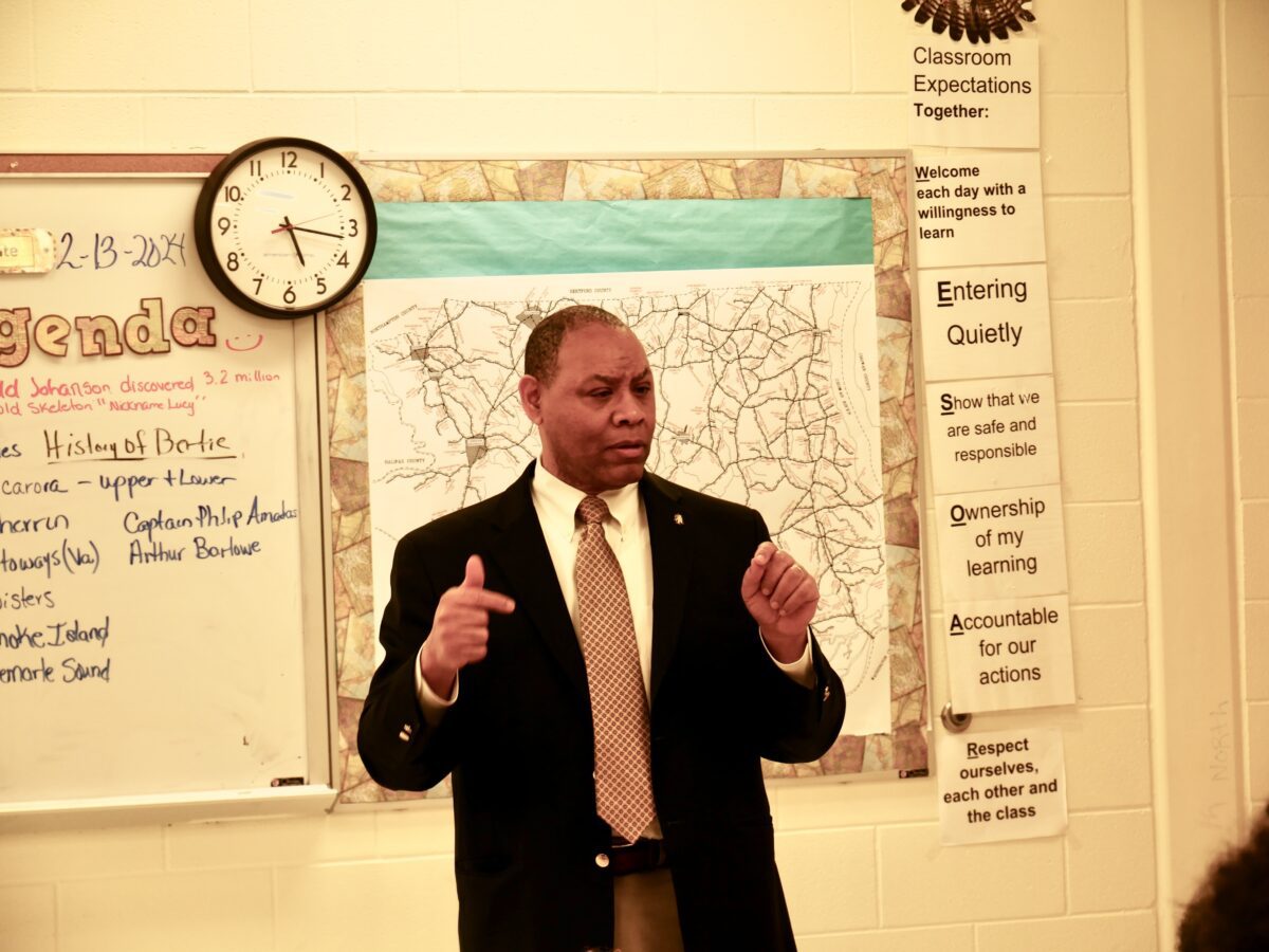 New Bertie High School class focuses on county history EdNC