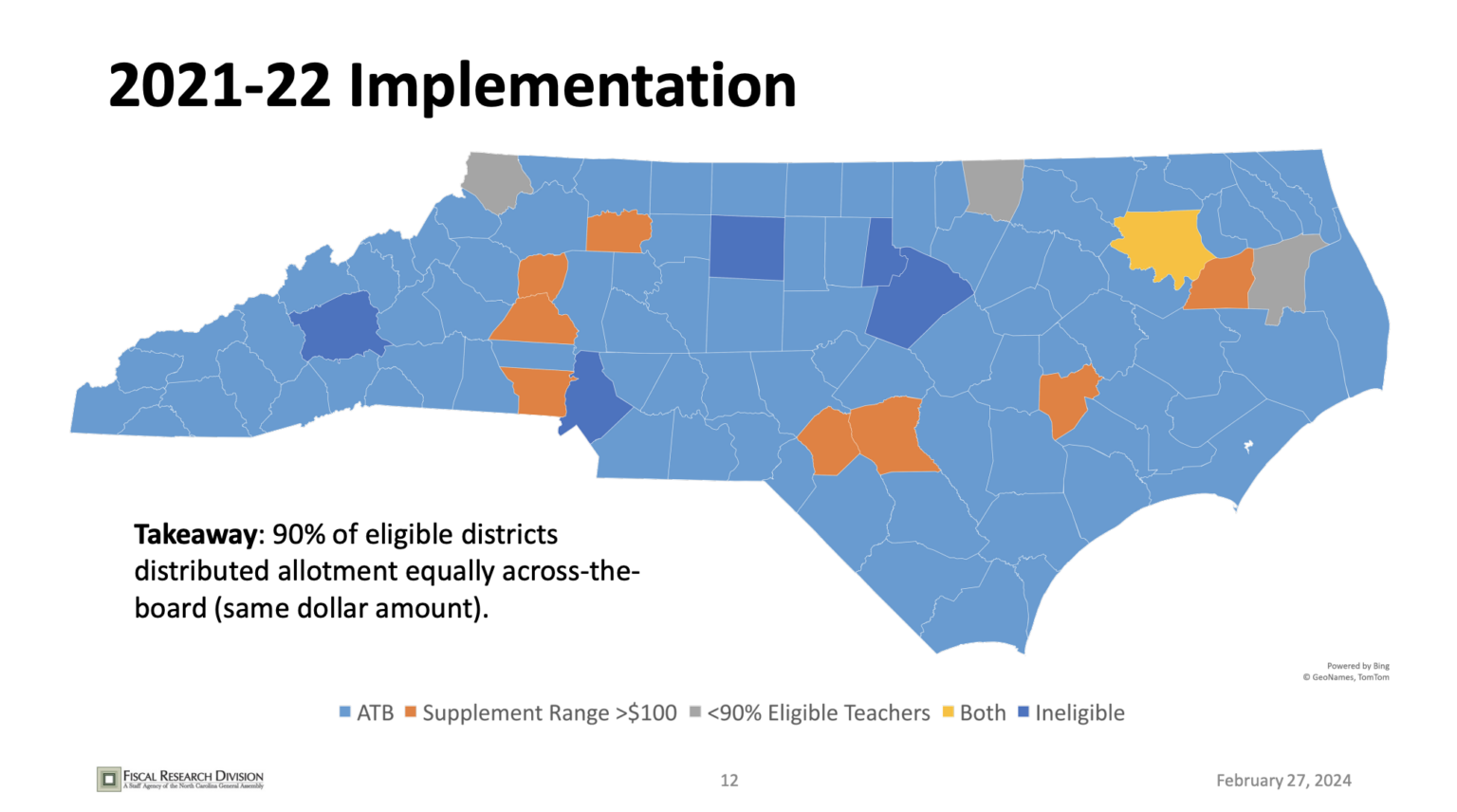Teacher bonuses and supplements in North Carolina EducationNC