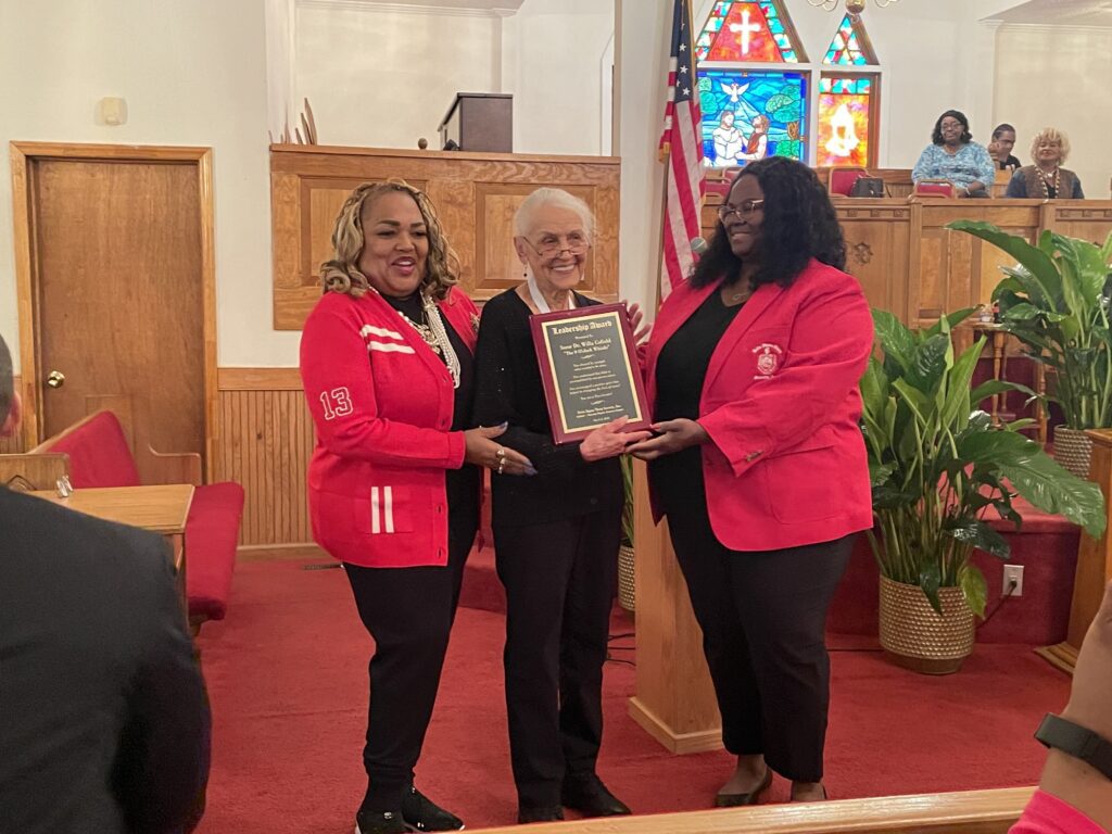 Enfield-Roanoke Rapids Chapter of Delta Sigma Theta Sorority, Inc.

Dr. Willa Cofield Historic Marker celebration