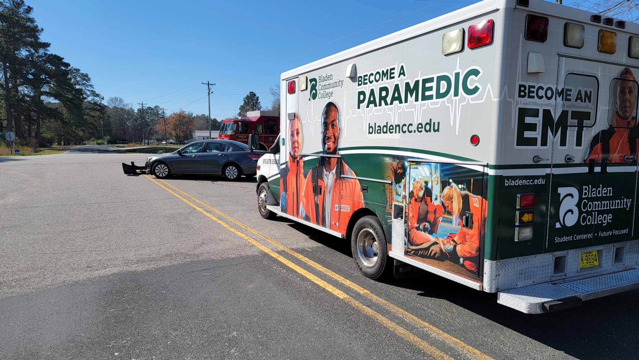 Bladen Community College is credentialed EMS Agency