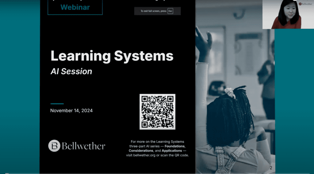 screenshot of webinar title page