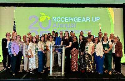 App State’s GEAR UP staff at the National Council for Community and Education Partnerships/GEAR UP Annual Conference in San Francisco.