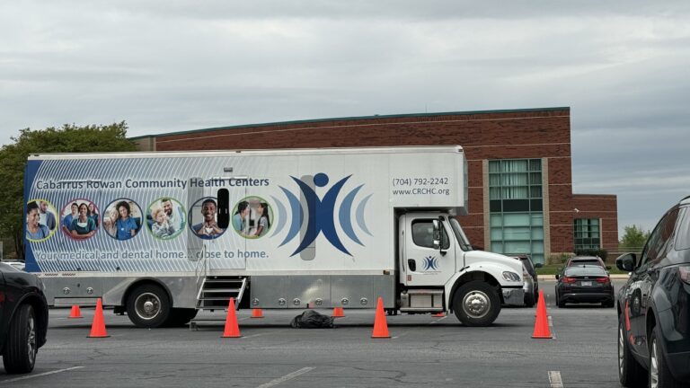 A mobile health unit provides health care at this community college - EdNC